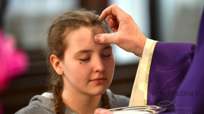 Postni čas v Katoliški cerkvi - pepelnična sreda